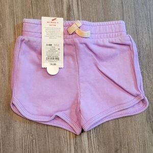 3-6 Months | Purple Baby shorts